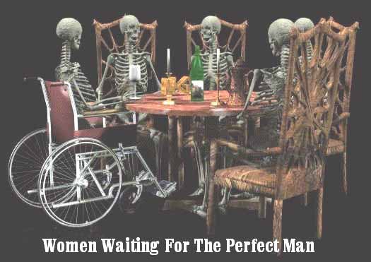 Women waiting for the Perfect Man